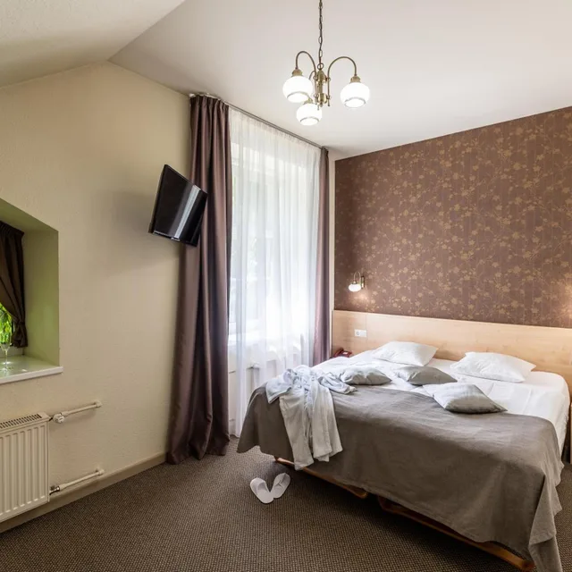 غرفة كومفورت بسرير مزدوج، Sigulda Hotel 4/10