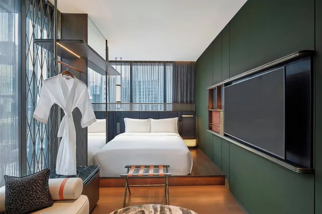 غرفة قياسية بسرير كوين، Varel Singapore, a Tribute Portfolio Hotel 8/10