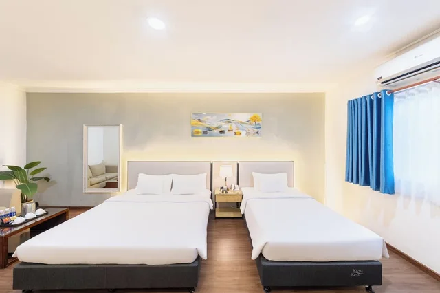 غرفة ديلوكس عائلية بسرير كوين وسرير فردي، A25 Hotel - 35 Mac Thi Buoi 9/10