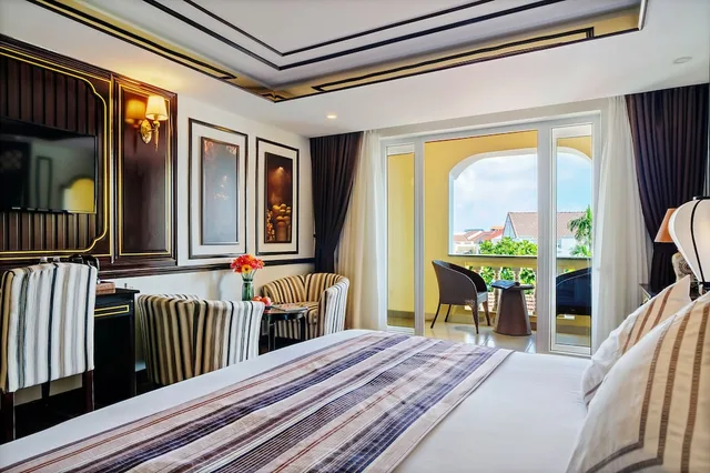 غرفة ديلوكس بشرفة، Le Pavillon Hoi An Luxury Resort Spa 2/5