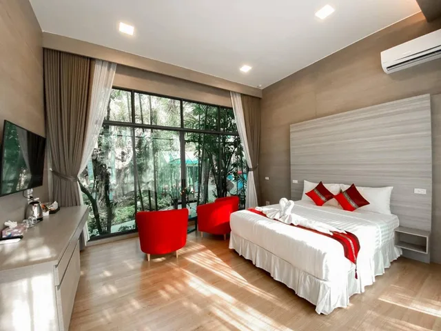 غرفة ديلوكس بسرير مزدوج أو سريرين منفصلين، Tree Scape Retreat Resort 2/10