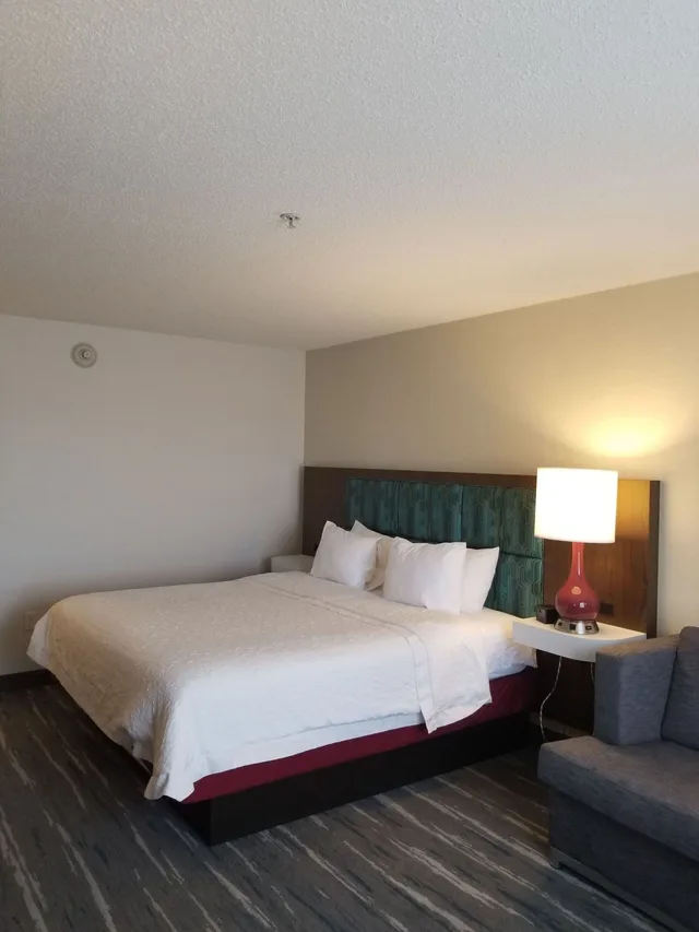غرفة بسرير كينج مع أريكة، Hampton Inn Cortland 1/7