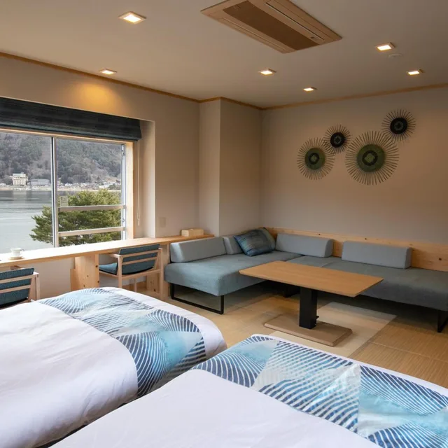 Room, Lake View, Tatami, West Wing, Corner، Fuji Lake Hotel 4/6