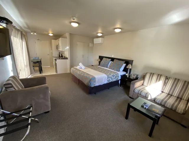 جناح تنفيذي بغرفة نوم واحدة بحوض جاكوزي، Delago Motel 4/10
