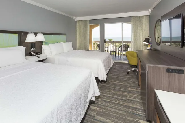 غرفة بسريرين كوين، HAMPTON INN ST. AUGUSTINE BEACH 2/3