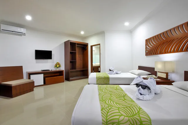 غرفة عائلية بسرير مزدوج وسرير فردي، DEWI SRI HOTEL 5/7