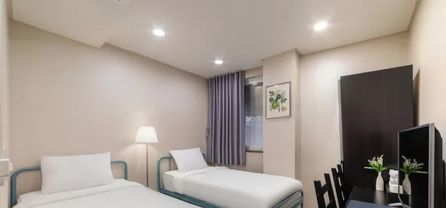 غرفة بسريرين منفصلين، Soo Song Guest House 4/10