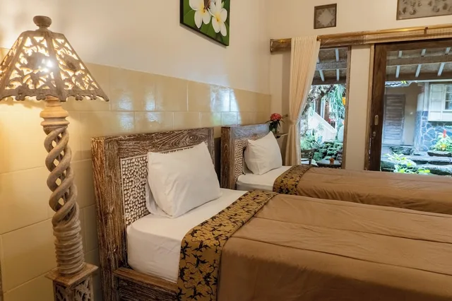 غرفة سوبيريور بسريرين منفصلين بشرفة، Uma Shanty Homestay 6/8