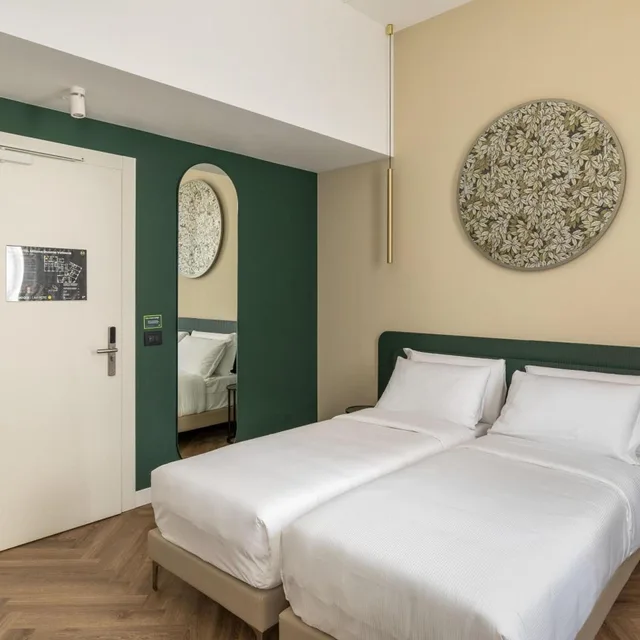 غرفة ديلوكس بسريرين منفصلين، B&B Hotel Milano Duomo Velasca 2/8