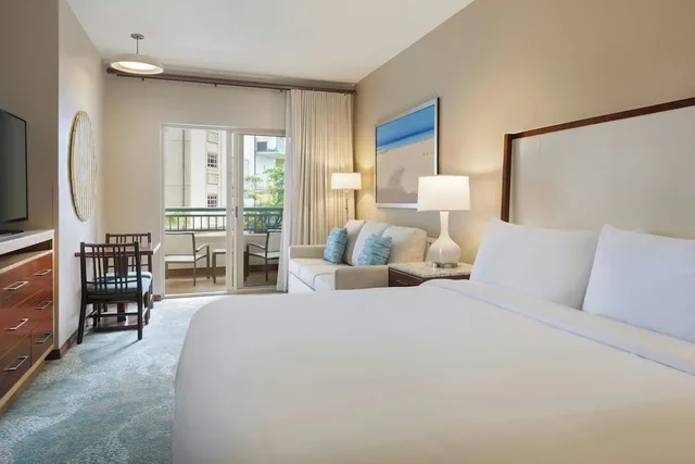 غرفة بسرير كينج بإطلالة على الحديقة بشرفة مع أريكة، Marriott S Maui Ocean Club Lahaina Napili Towers 1/6