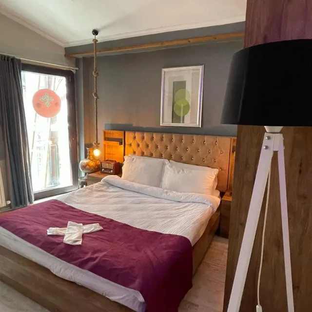غرفة بسرير كينج بجاكوزي، Chez Bore Boutique Hotel 5/10
