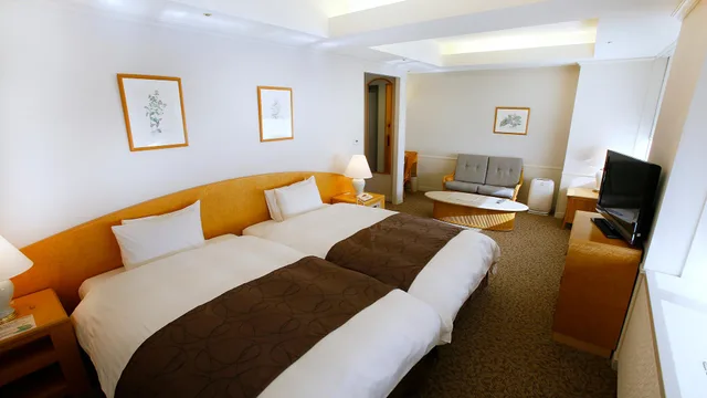 Semi Room, Deluxe, Executive, Semi Double Bed, Twin Beds, Main Building، HOTEL KYOCERA 1/1