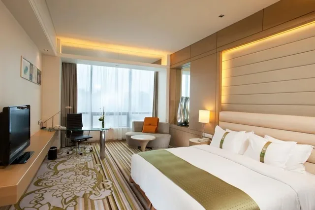 غرفة قياسية بسرير كينج مع دخول صالة النادي، Holiday Inn Tianjin Riverside 1/10