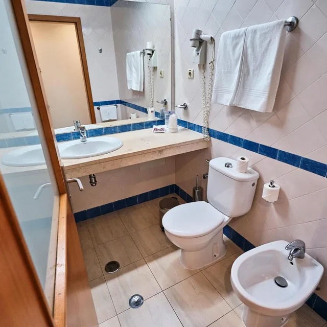 غرفة بسرير مزدوج أو سريرين منفصلين، Varandas do Atlântico by RIDAN Hotels 8/9