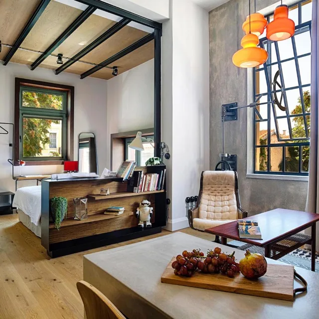 استوديو بسرير كينج، The Foundry Suites Athens 2/3