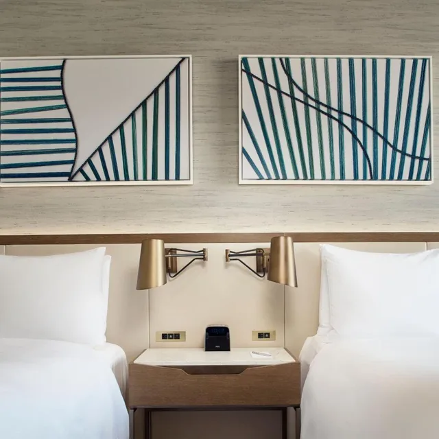 Guest Room, 2 Double Beds, Park View, JW Marriott Hotel Mexico City 3/6