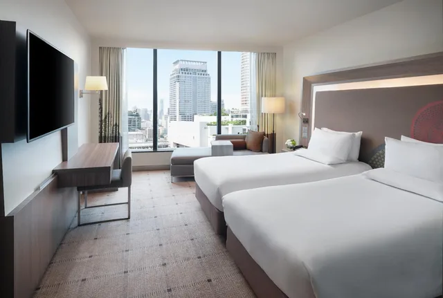 Premier, Single Bed, Park View, Novotel Bangkok Platinum 2/10