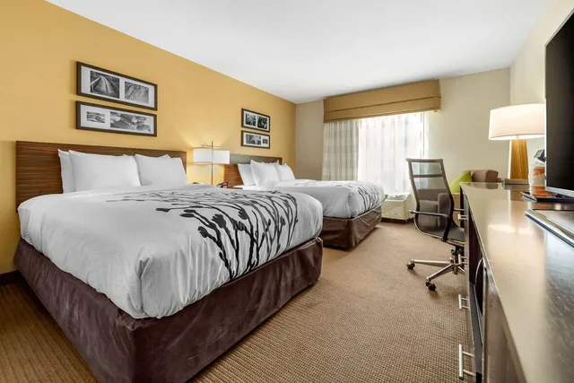 جناح بسريرين كوين لذوي الإعاقة، Sleep Inn & Suites Lincoln University Area 1/1