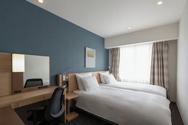 غرفة قياسية بسريرين منفصلين للمدخنين، Ana Crowne Plaza Hotel Hiroshima 5/9
