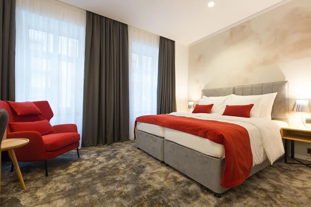 غرفة سوبيريور بسرير مزدوج أو سريرين منفصلين، Boutique Hotel Museum 4/10