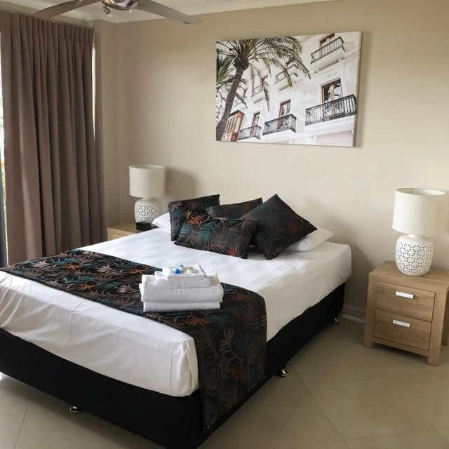 شقة ديلوكس بإطلالة على البحر بغرفتي نوم، Coral Towers Holiday Suites 9/10