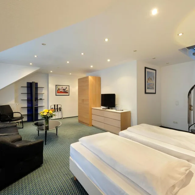 غرفة عائلية، Bellevue Hotel 10/10