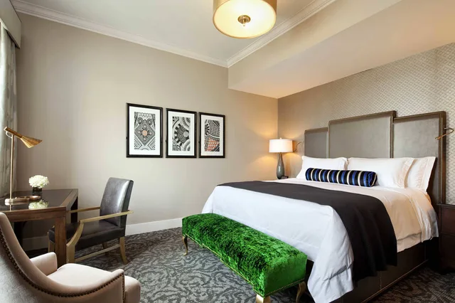 1 Bedroom, Deluxe, Suite, King Bed, The St. Anthony A Luxury Collection Hotel San Antonio 1/5