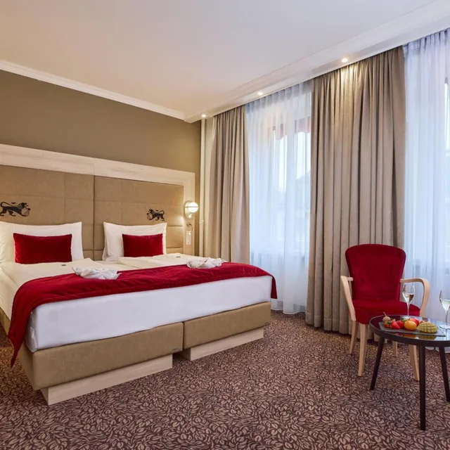 Top, Deluxe, Single Bed, with View، HOTEL ST GOTTHARD 4/10