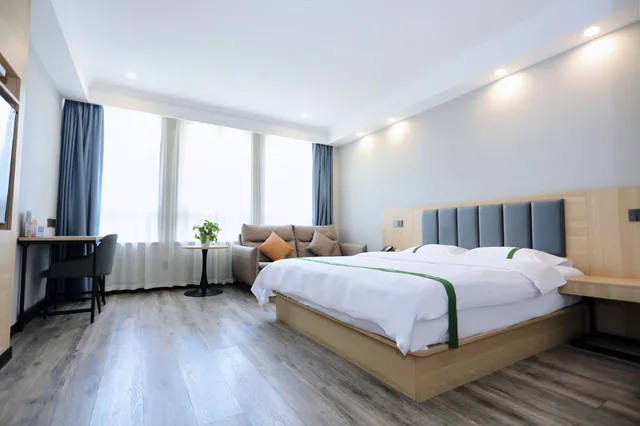 غرفة بزنس قياسية بسريرين منفصلين، GreenTree Inn Xuancheng Langxi Guogou Plaza North Gate Express Hotel 1/1