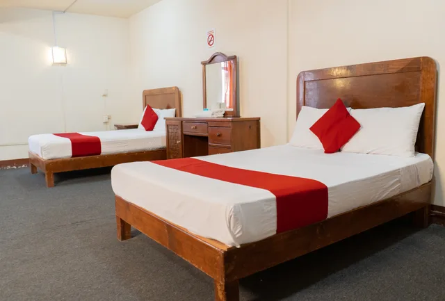 غرفة بسريرين مزدوجين، Hotel Esperanza 3/4