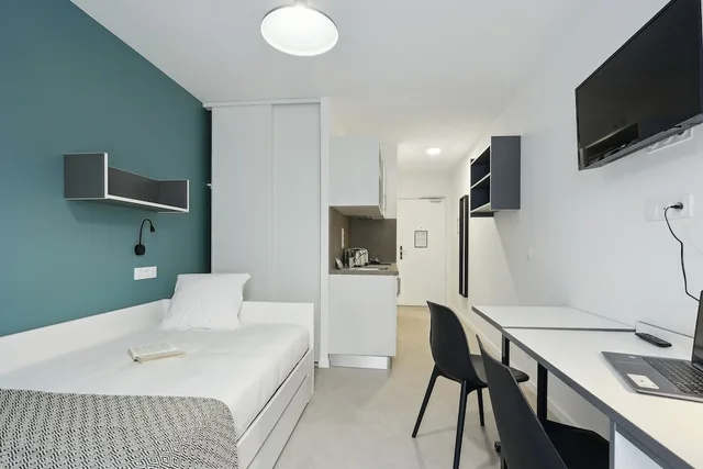استوديو اقتصادي بسريرين منفصلين، All Suites Appart Hotel Noisy-Le-Grand 1/4