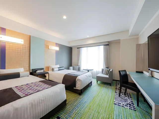 غرفة بريميوم ركنية بسريرين منفصلين، New Otani Inn Sapporo 1/2