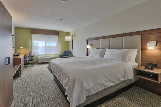 غرفة قياسية بسرير كينج بإطلالة على الجبل، Holiday Inn Express Hotel and Suites Albuquerque Historic Old Town 1/6