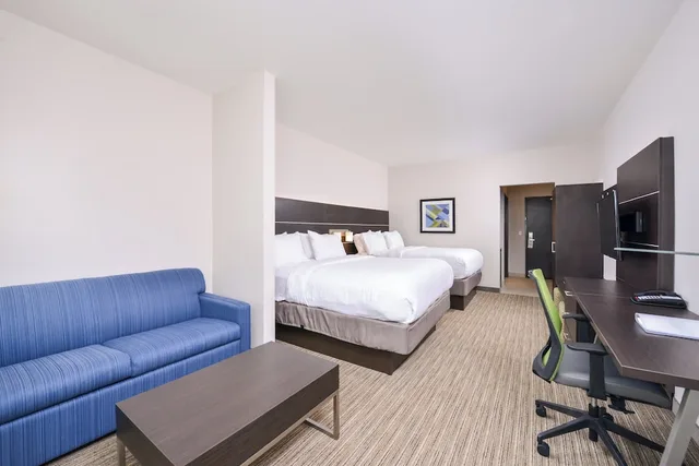 جناح بسريرين كوين مع أريكة لذوي الإعاقة، Holiday Inn Express Donaldsonville 3/3