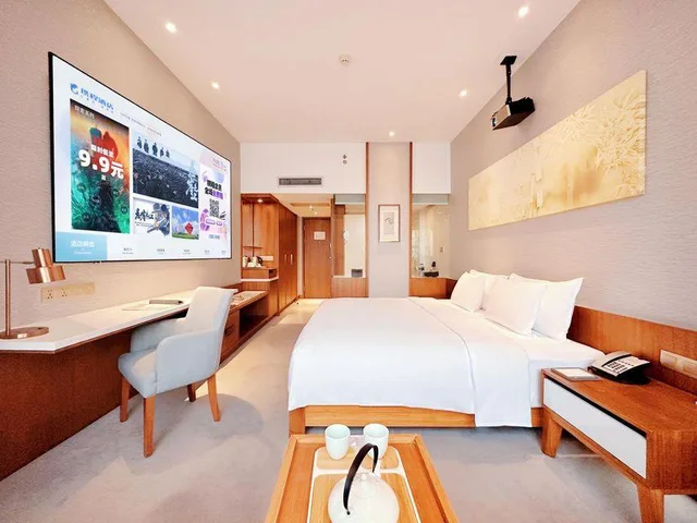 غرفة سوبيريور بسرير مزدوج، Deacon House Wuxi 1/2