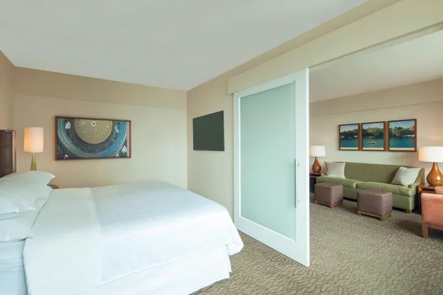 جناح جونيور بسرير كينج مع أريكة، SHERATON BOSTON HOTEL 1/10