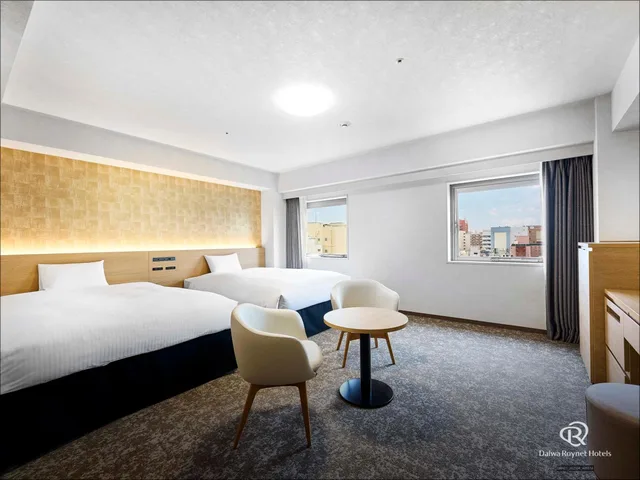 Semi Room, Standard, 2 Semi Double Beds، Daiwa Roynet Hotel Morioka 2/2