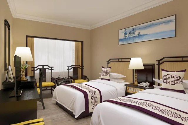 غرفة قياسية بسريرين منفصلين، Yindo (Grand Jasper) Hotel 2/3