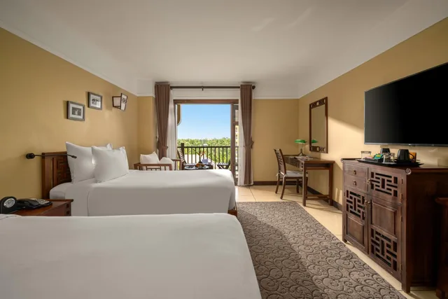 غرفة ديلوكس بسريرين منفصلين، La Siesta Resort Spa Hoi An 3/10