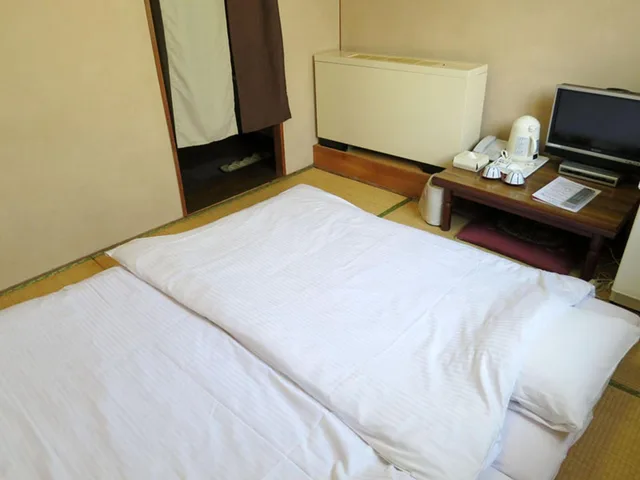 غرفة يابانية بسريرين منفصلين، Heiwadai Hotel Arato 1/7