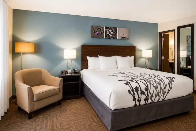 غرفة قياسية بسرير كينج، Sleep Inn & Suites Houston Westchase - Little Saigon 5/10