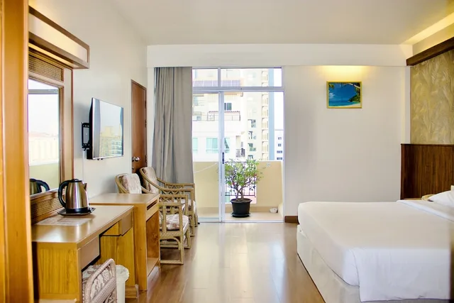 غرفة سوبيريور بسريرين منفصلين، Golden Beach Hotel Pattaya 7/10