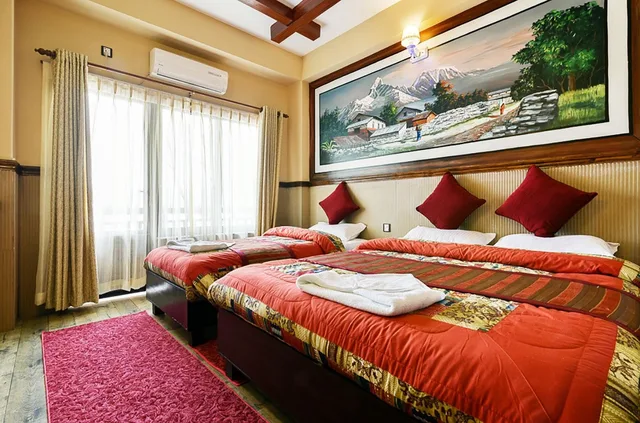 غرفة قياسية بسريرين منفصلين بإطلالة على البحيرة، Hotel Forest Lake Backpackers' Hostel 1/3