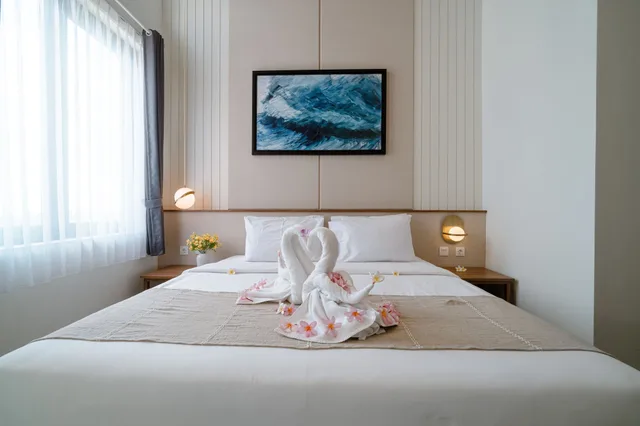 فيلا بسرير كينج وسرير كوين بغرفتي نوم بمسبح خاص، Nusa Dua Bay View Villas 3/10