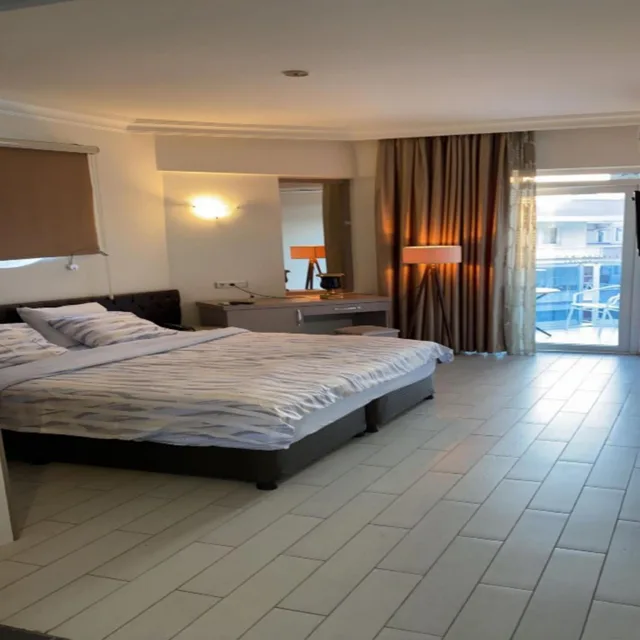 غرفة قياسية بسرير مزدوج أو سريرين منفصلين بشرفة، Cleopatra City Hotel 2/10