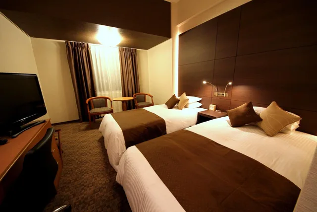 Superior, Twin Beds, East Wing، Hotel Miyahira 2/10