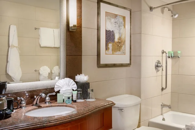 غرفة بسرير كينج بإطلالة على المدينة لذوي الإعاقة، San Diego Marriott Gaslamp Quarter 2/3