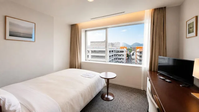 غرفة قياسية مفردة بسرير مزدوج، Mielparque Kumamoto Hotel 1/2