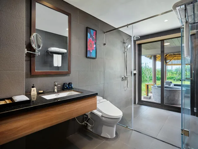 فيلا عائلية بسرير كينج مع أريكة، Kobi Onsen Resort Hue, Affiliated by Melia 3/3