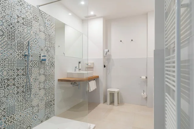غرفة بسرير كوين، Hotel Saccardi Spa 9/10